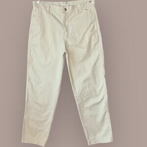 BDG Urban Outfitters Mens 32X32 Classic Straight Fit Utility Chino Pants Cream